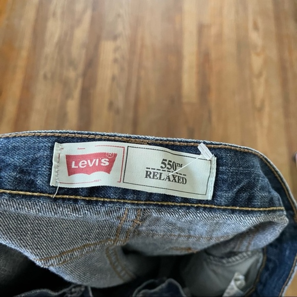 Levi's 550 Jeans Youth Size 12 Husky Relaxed Straight Fit 100%Cotton - Picture 6 of 8